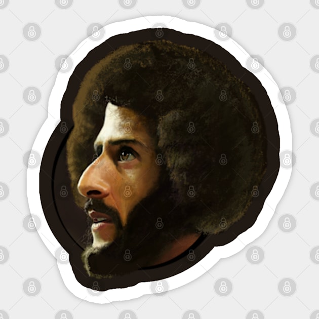 Colin Kapernick Sticker by xzaclee16